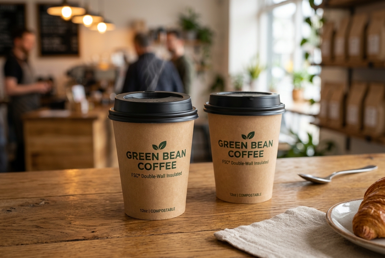Double Wall Paper Coffee Cups